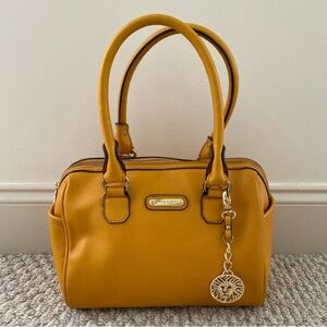Anne Klein Mustard Yellow Handbag